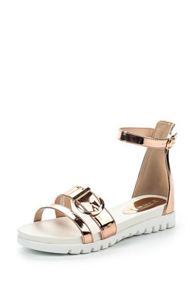 LOST INK  CORI BUCKLE STRAP SANDAL