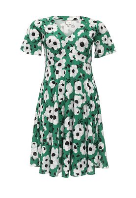 Just Joan  SKATER DRESS IN FLORAL PRINT